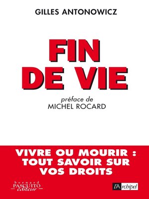 cover image of Fin de vie